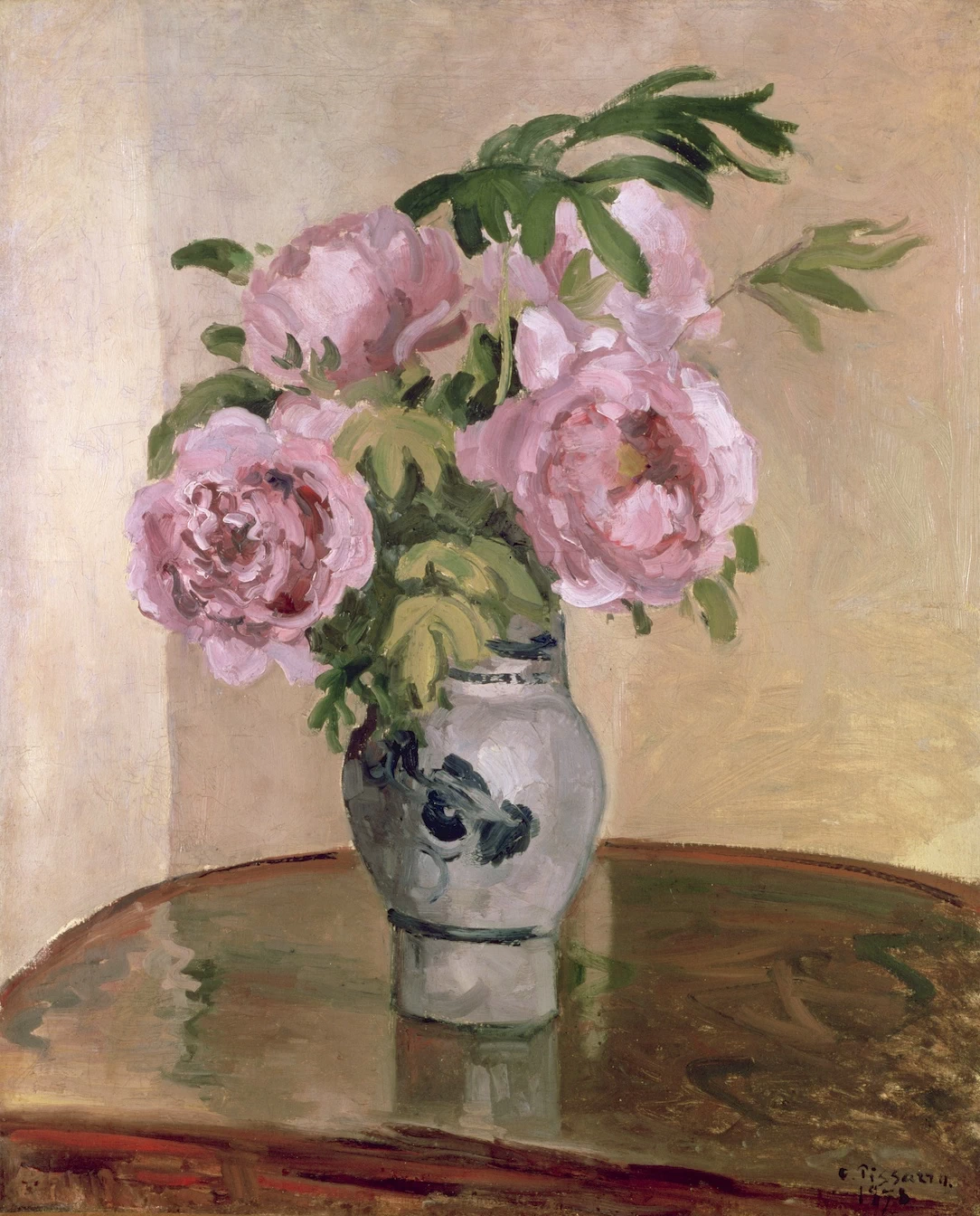 Bouquet di peonie rosa - Ashmolean Museum, Oxford
